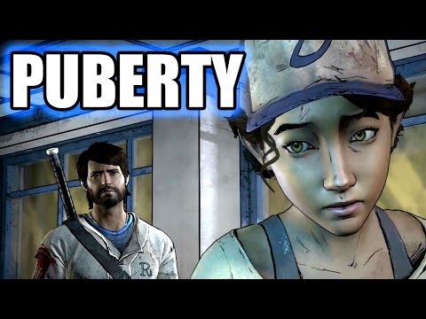THE WALKING DEAD A New Frontier - Clementine On Puberty / Her Period