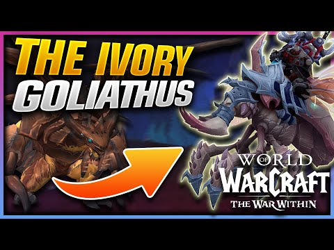 How to get the Ivory Goliathus Mount: Glory of the Delver!