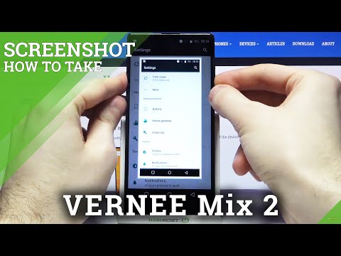 How to Take Screenshot on VERNEE Mix 2 – Capture Screen