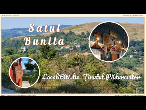 Satul Bunila din Ținutul Pădurenilor