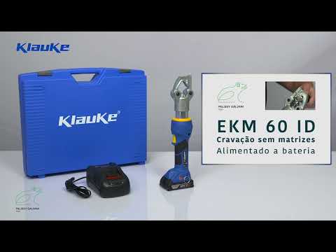 Cravação SEM MATRIZES | Klauke EKM 60 ID