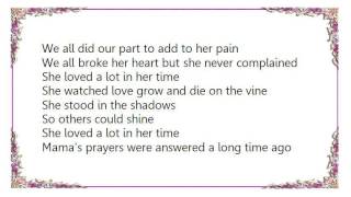 George Jones - She Loved a Lot in Her Time Lyrics