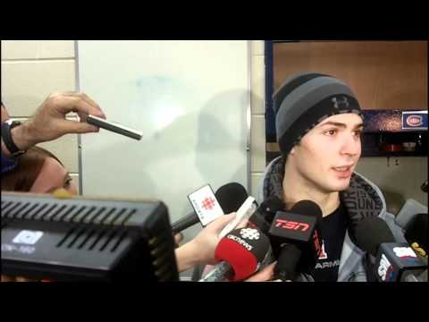 Carey Price after beating the Islanders on 13/12/11