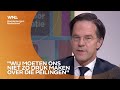 Peilingen tijdens verkiezingen voor Rutte geen probleem: 'Beetje gek maar niet zo'n ramp'