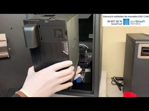 Extracció del validaror de monedes Cashdro3 i Cashdro5