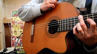 Video thumbnail for USED/YAMAHA  CGX122MCC@gutiarshoptantan by Guitar & UkuleleShop TANTAN (タンタン)