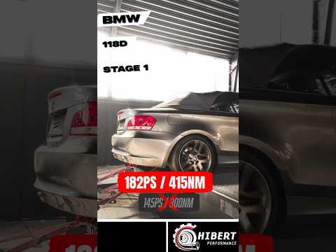 BMW 118D Stage 1 🚀#tuning #chiptuning #bmw #stage #stage1