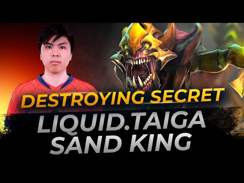 Taiga destroys Secret with Sand King | Full Gameplay Dota 2 Replay