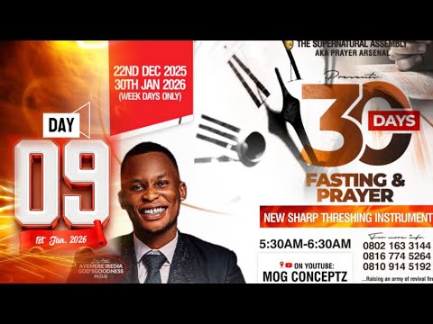 PROPHETIC PRAYERS: Commanding The New Year - Early Satisfaction |30DFP| DAY9 |MOG CONCEPTZ | #viral