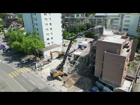 Rückbau alte Bahnhofstrasse in Wohlen