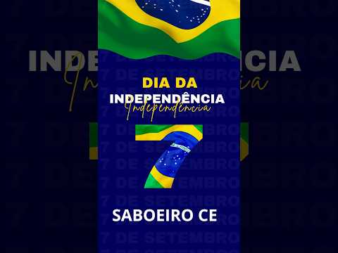 DESFILE DE 7 DE SETEMBRO EM SABOEIRO CE