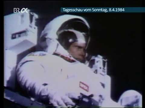 ARD Tagesschau vom 08.04.1984 - Shuttle STS-41C Satellitenreparatur
