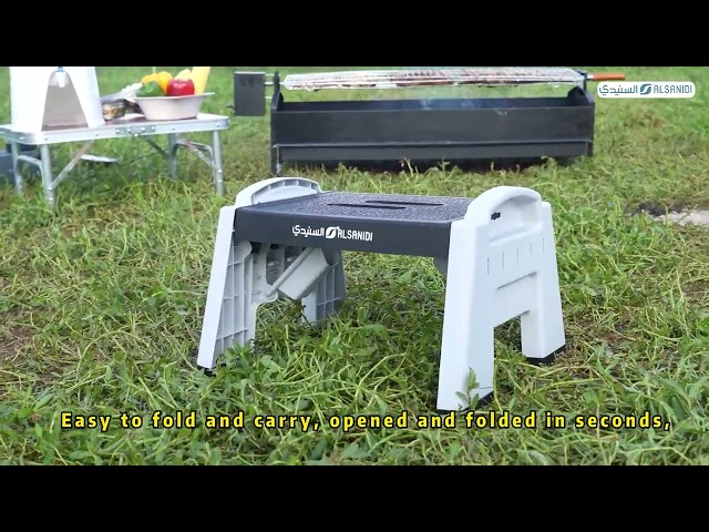 كرسي متعدد الاستخدام يتحمل 150 كجم، سهل الطي والنقل،ضمان سنتان