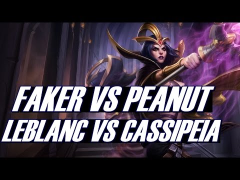 [ 05.2017 ] SKT Faker vs SKT Peanut | Lebanc vs Oriana | Kr challenger | SEASON 7 Stream Gameplay