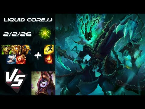 Team Liquid CoreJJ SUPPORT Thresh vs Lulu - NA Challenger Patch 14.12