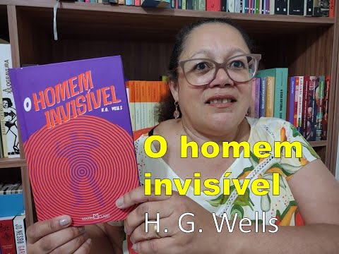 Livro "O Homem Invisvel"   Romance por H. G. Wells