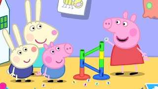 The Biggest Marble Run Challenge with Peppa Pig | Peppa Pig Official Family Kids Cartoon