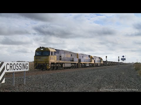 3XM4 Pacific National Steel Train (6/4/2022) - PoathTV Australian Railways