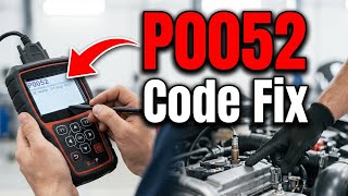 How To Fix P0052 Code | Oxygen Sensor Heater Control Circuit High Bank 2 Sensor 1