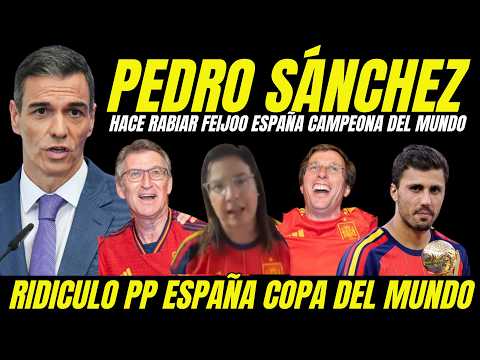 PEDRO SÁNCHEZ HACE RABIAR A FEIJÓO Y ANA VÁZQUEZ 