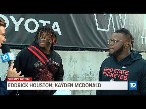Eddrick Houston and Kayden McDonald postgame interview | Ohio State vs. Washington