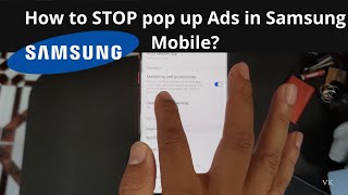 How to STOP pop up Ads in Samsung Mobile?