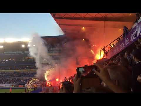 23/08/2018-Pyroshow Sydsiden (Brøndby IF) Genk away (5-2)