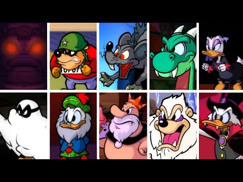 Ducktales Remastered - All Bosses (No Damage)