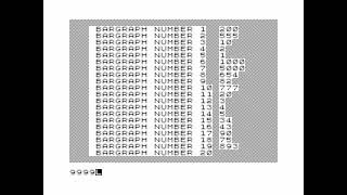 Histogram for the ZX81