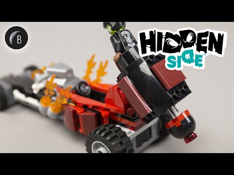 Vidéo LEGO Hidden Side 40408 : Le dragster