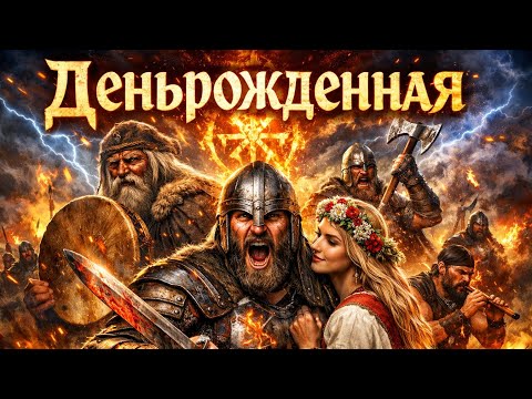 Деньрожденная 🌩️ Эпический Славянский Рок | Богатырская Сила и Любовь