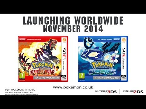 UK: Pokémon Omega Ruby and Pokémon Alpha Sapphire -- November 2014!