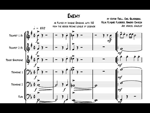 Imagine Dragons - Enemy for Brass Ensemble