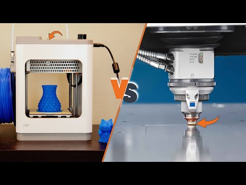 3D Printer vs Laser Cutter CNC Machine - How Are They Different? [2024]