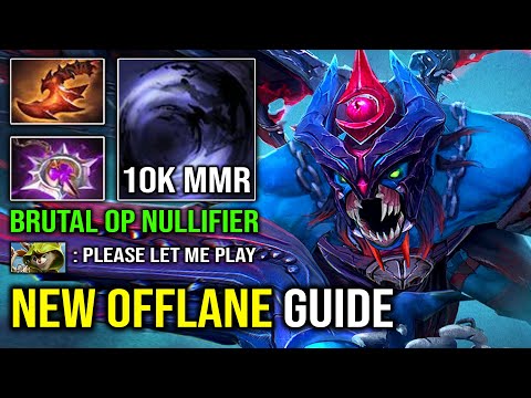 NEW 10K MMR Offlane Nightstalker Guide | Crazy Speed Nullifier 20Min Ultrakills Dota 2
