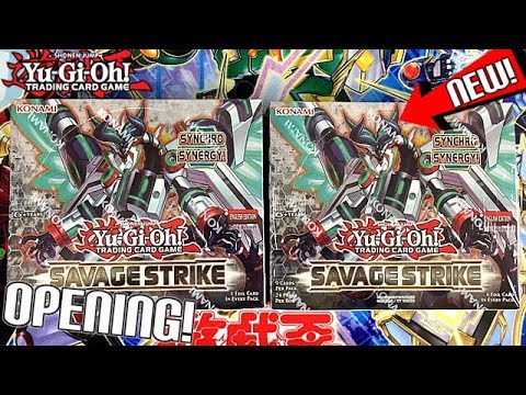 *NEW!* Yu-Gi-Oh! Savage Strike Double Box Opening