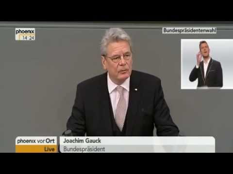 Joachim Gauck ist Bundespräsident (Wahl 2012)