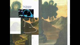 5170＜4969【00r】Scorpion,Snake,Dog in young Mona Lisa=Nergalヤング・モナ・リザの中のサソリ、蛇、犬＝火星の邪神ネルガルHiroshi H