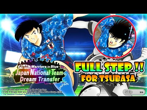 Full Step Gacha! Japan Dream Transfer 🔥 Demi Mendapat ChitBasa V2!! | Captain Tsubasa Dream Team
