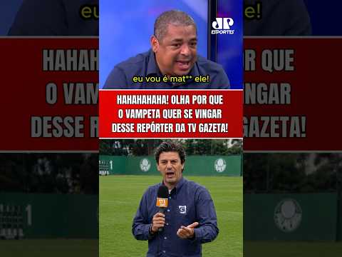 O VAMPETA QUER SE VINGAR DESSE REPÓRTER DA TV GAZETA! | SE CUIDA, ALEXANDRE SILVESTRE! KKKKKKK!