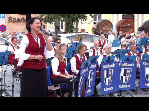 Stadtkapelle Kulmbach "Blue Moon", Platzkonzert 25.07.2024