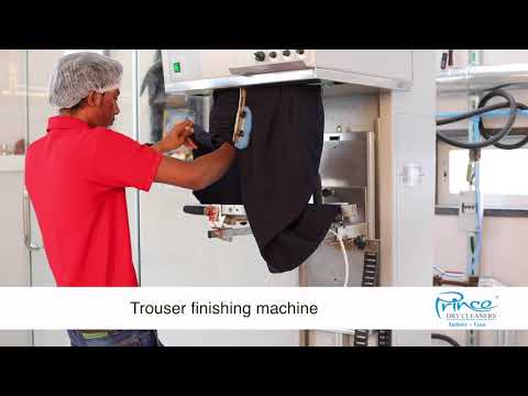 Trouser Finishing at Prince Dry-cleaners