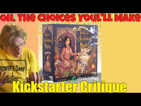 Tales of the Arabian Nights 40th Anniversary Edition- It'z Z-man Zev!!! -Kickstarter Critique Review