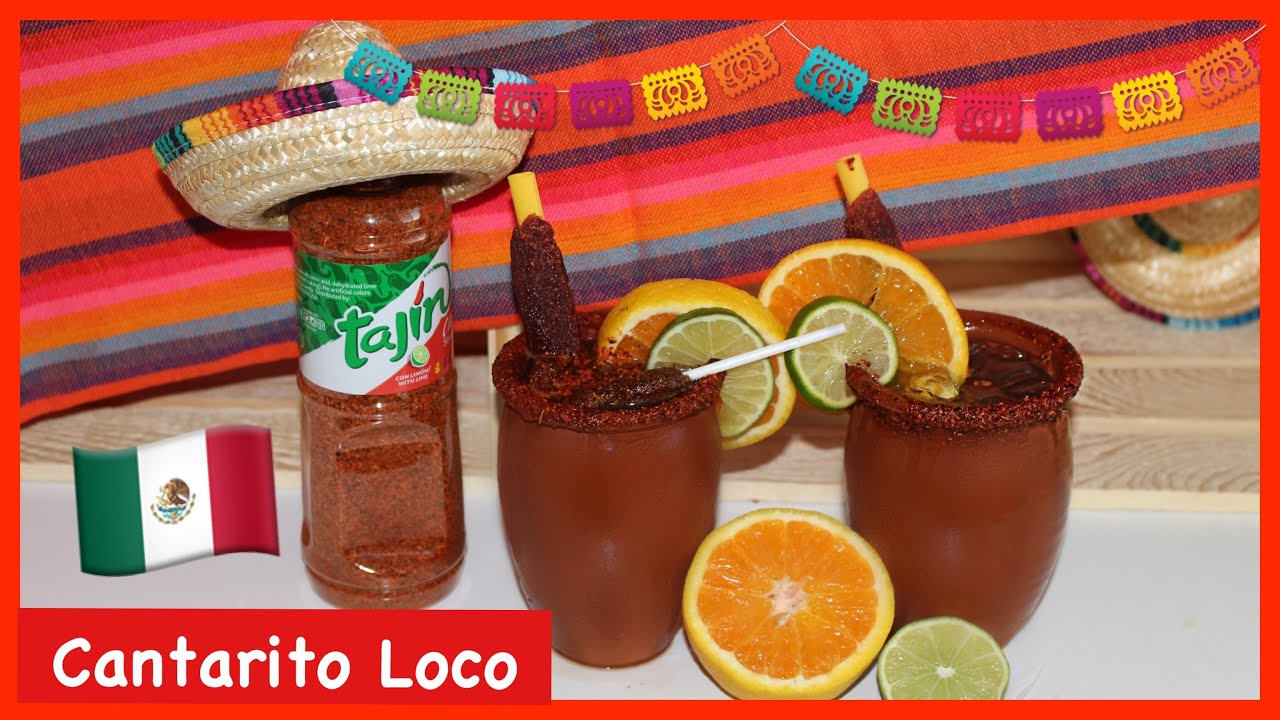Como Preparar Un CANTARITO LOCO Bebida Típica Mexicana