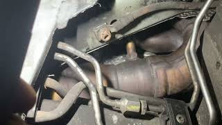BMW 750 LI starter removal the easy way no engine removal !