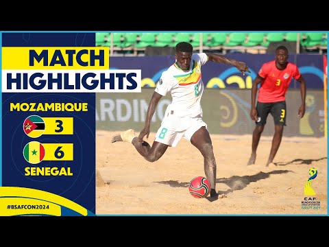 HIGHLIGHTS | Mozambique 🆚 Senegal - #BSAFCON2024 - MD3 Group B