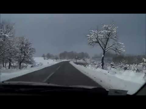 Drum de iarna - Gorj