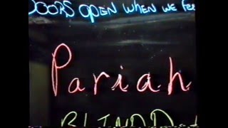 PARIAH at The Back Room, Austin, Tx. May 18, 1990