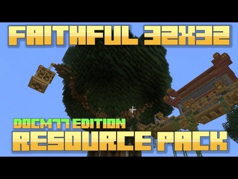 Minecraft Resource Pack: Faithful 32x32 Docm77 Edition [Download]