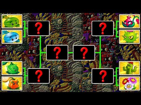 Mod Tournament - Every Plant Max Level - Pvz 2 Gameplay